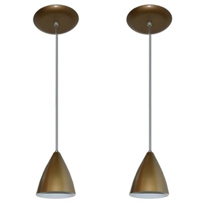 Lustres pendentes 2 un Ouro Velho