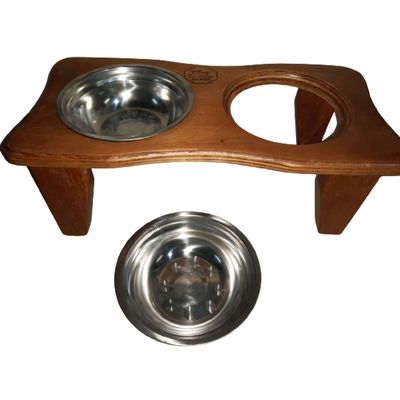 Comedouro bebedouro Pet duplo M