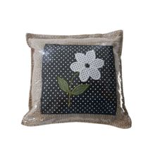Peso porta Flor branca preto