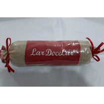 Peso porta Lar doce lar vermelho