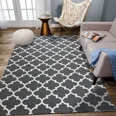 Tapete Flannel Sala Quarto Luxo Macio 2,00x1,40 preto