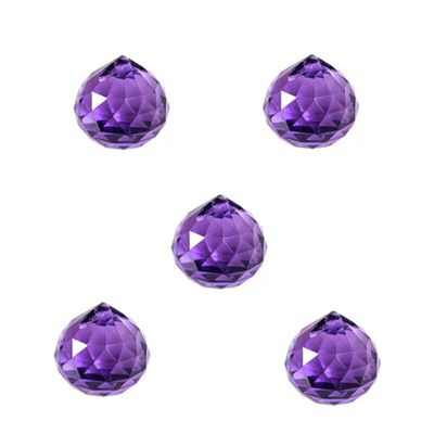 Bola de Cristal 3,0 cm LILAS 03 unidades
