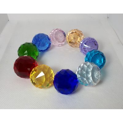 Bola de Cristal 3,0 cm Com Argolas 10 un