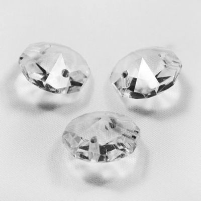 Kit 50 Castanhas de Cristal Italiana 14 mm para Lustres