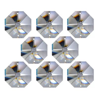 Kit 50 Castanhas de Cristal Italiana 14 mm para Lustres
