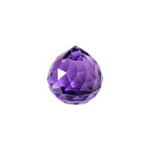 Kit 3 Bola de Cristal multifacetado 3,0 cm LILAS