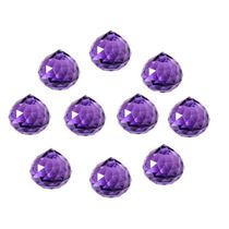 Kit 3 Bola de Cristal multifacetado 3,0 cm LILAS