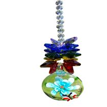 "Pingente de Cristal Suncatcher - Murano ""Porto"