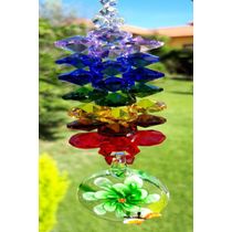 "Pingente de Cristal Suncatcher - Murano ""New York"""