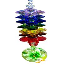 "Pingente de Cristal Suncatcher - Murano ""New York"""