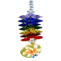 "Pingente de Cristal - Suncatcher - Murano +""Los Angeles"""