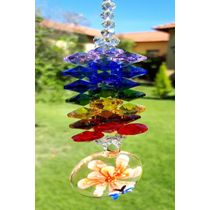 "Pingente de Cristal - Suncatcher - Murano +""Los Angeles"""