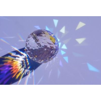 Kit 20 Bolas Cristal translucido 4 cm
