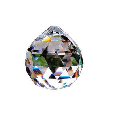 Kit 20 Bolas Cristal translucido 4 cm
