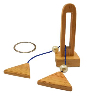 Jogo Infantil educativo Quebra cuca base madeira