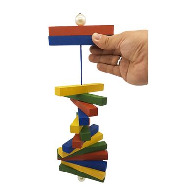 Jogo educativo infantil Equilíbrio 4 cores madeira
