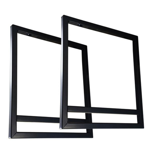 Suporte Prateleira Fixação teto 25 cm Preto Par