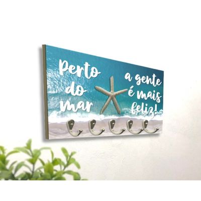 Placa + Porta chaves Náutico