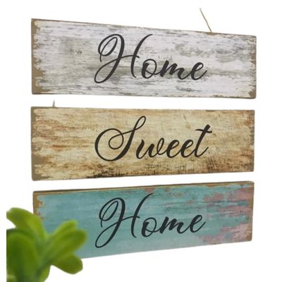 Placa Mdf home sweet home