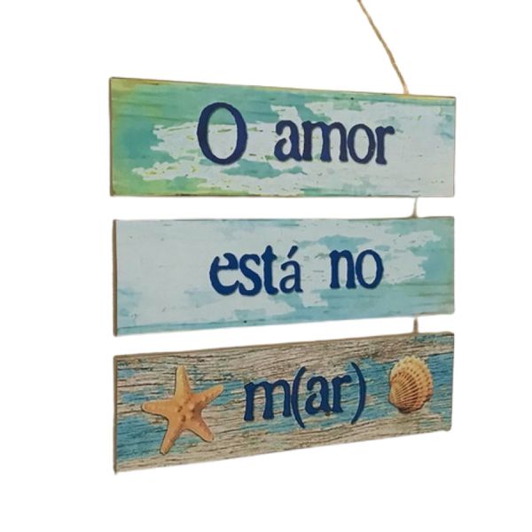 Placa Mdf beach house
