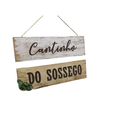 Placa Mdf Sossego