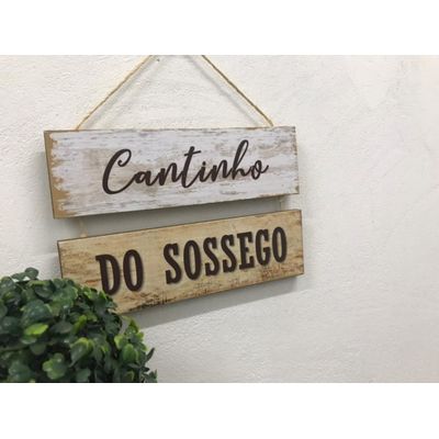 Placa Mdf Sossego