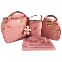 Bolsa maternidade kit saída Rosa
