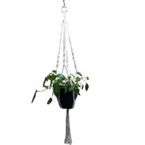 Suporte plantas macramê cru