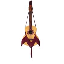 Suporte violão Macramê Vinho