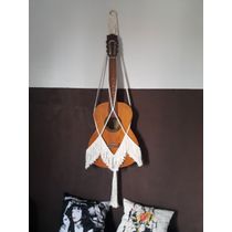 Suporte violão Macramê Cru