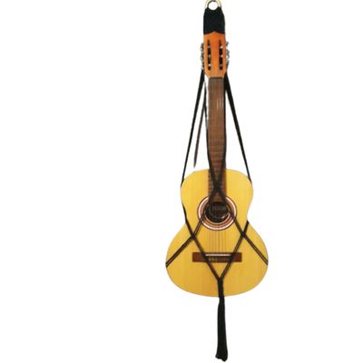 Suporte violão Macramê Preto