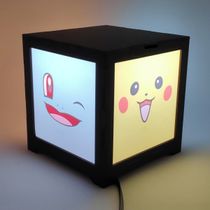 Luminária Box PokemonEM MDF