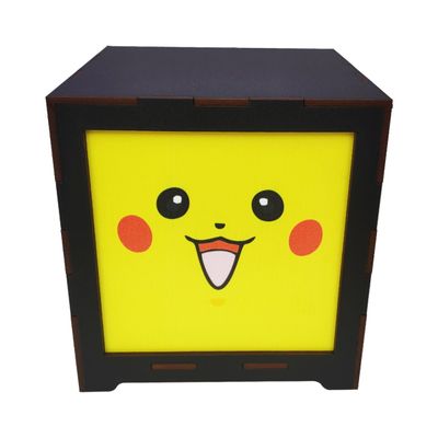 Luminária Box PokemonEM MDF