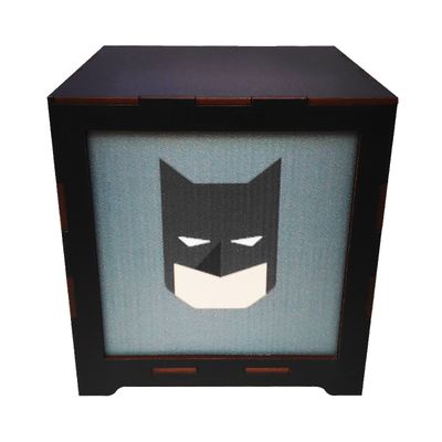 Luminária Box Liga da Justiça EM MDF