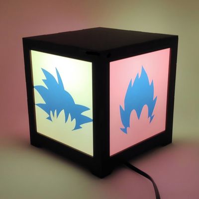 Luminária Box Dragon Ball EM MDF