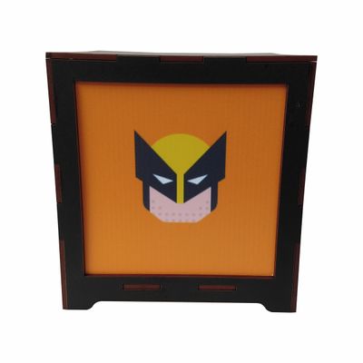 Luminária Box X-Men em MDF