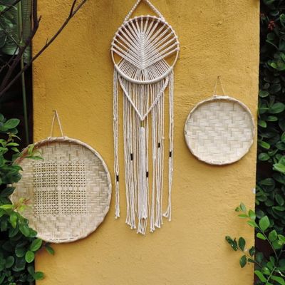 Painel Macramê Kaiapó