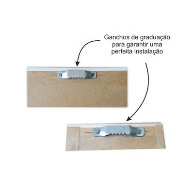 Quadros moldura marrom  com vidro 4 un