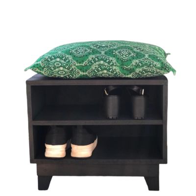 Puff Sapateira Black bandana