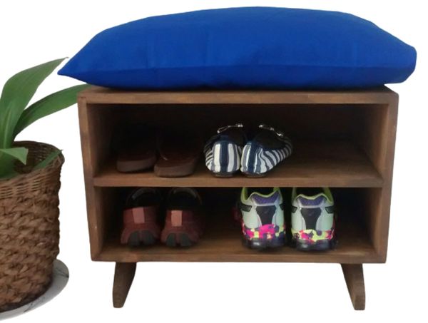 Sapateira Puff blue