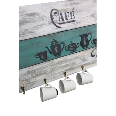 Suporte xícaras canecas Villa de Paris 6 un