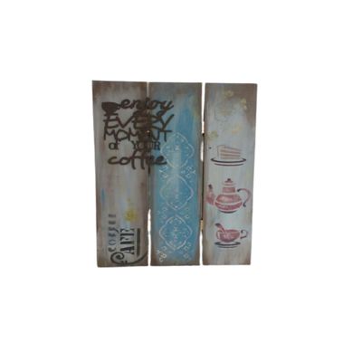 Suporte xícaras canecas Vintage 4 ganchos