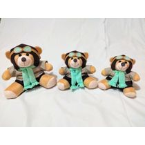 Urso Pelúcia Aviador Verde 3 un