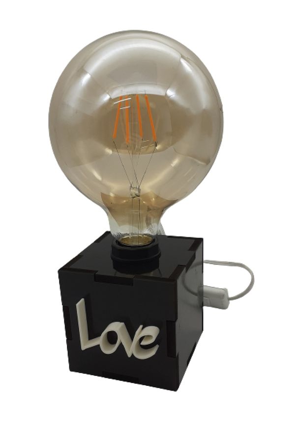 Luminária Love MDF