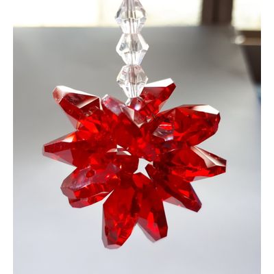 Cristal Retrovisor De Carro - Cor Vermelho