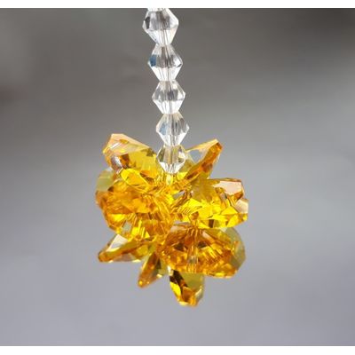 Cristal Retrovisor De Carro - Cor Amarelo