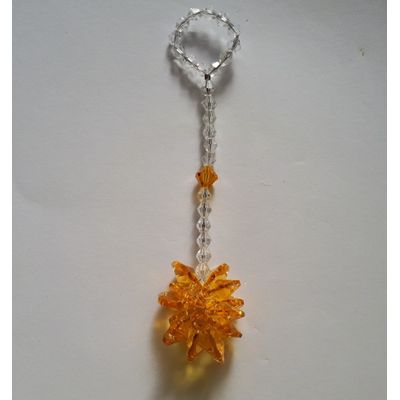 Cristal Retrovisor De Carro - Cor Amarelo