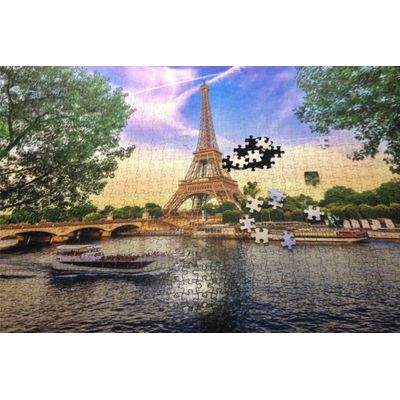 Quebra cabeça Paris 135 peças - 78,00 x 54,00cm