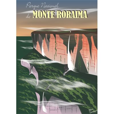 Quebra cabeça Monte Roraima 98 x 70cm 1014 peças
