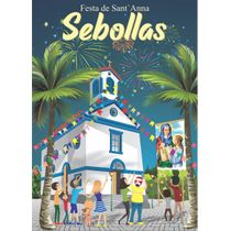 Quebra cabeça Festa de Sant`Anna 1014 peças 98 x 70cm